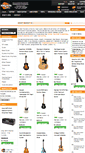 Mobile Screenshot of higainguitars.com